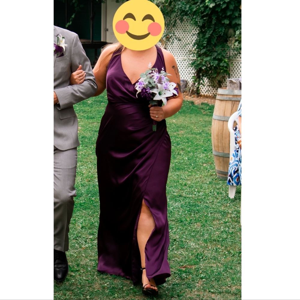Plum Bridesmaid Dress